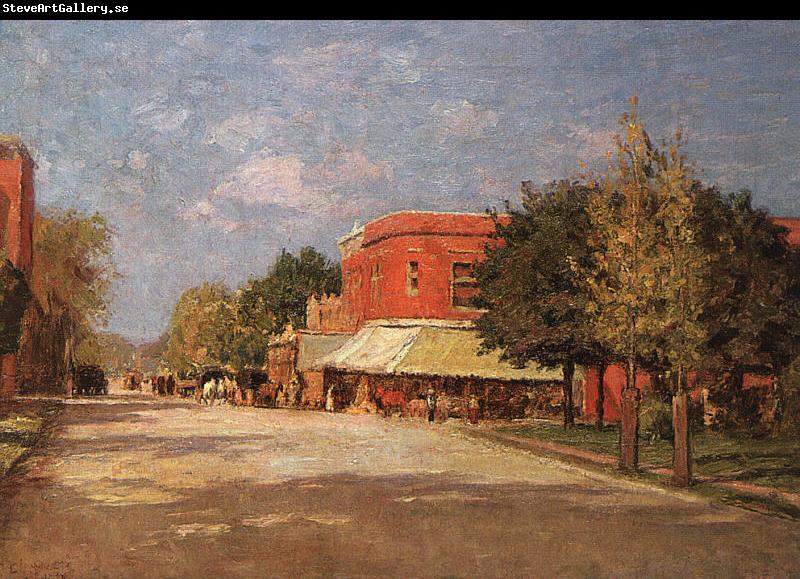 Theodore Clement Steele Street Scene